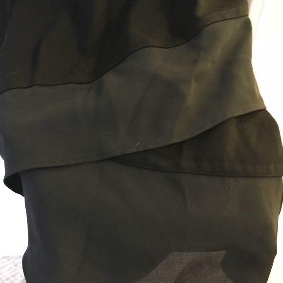 Small Vince Camuto black mixed material top - Picture 3 of 5